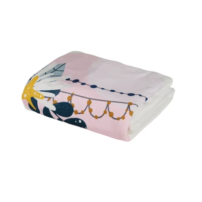 Das Baby Κουβερτα Fleece Κουνιας fun 4915 Light Bl