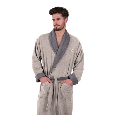 Μπουρνούζι duo Silver Large guy Laroche  100% Cott
