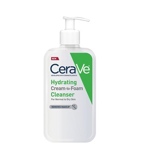 Cerave Hydrating Cream to Foam Cleanser for Normal