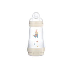 Mam Easy Start Anti-Colic Bottle For First Infant Age 2+ Months Beige 260ml