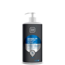 Pharmalead Shower Gel Shampoo For Men 3in1 Σαμπουάν - Αφρόλουτρο για Σώμα, Μαλλιά & Γενειάδα, 1lt