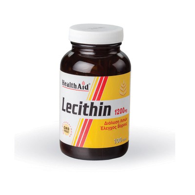 Health Aid - Lecithin 1200mg GMO free - 100caps