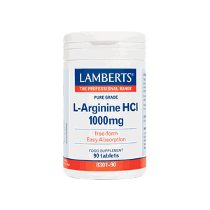 LAMBERTS L-Arginine HCl 1.000mg 90 tabs