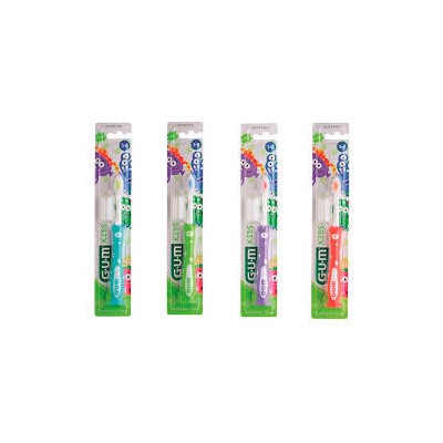 Gum Kids Παιδική Οδοντόβουρτσα 3-6 Ετών Μαλακή Mon
