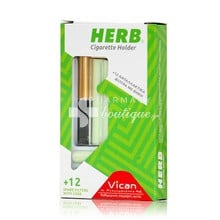 Herb Cigarette Holder - Πίπα με 12 ανταλλακτικά φίλτρα