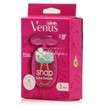 Gillete Venus Snap Extra Smooth - Γυναικεία Ξυριστική Μηχανή, 1τμχ. + 1 Ανταλλακτικό