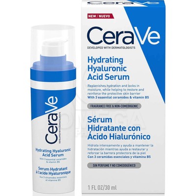 CeraVe Hydrating Hyaluronic Acid Serum Facial Hydr
