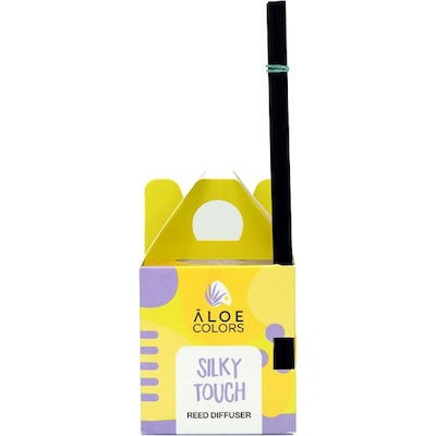 ALOE COLORS Reed Diffuser Silky Touch Αρωματικό Χώρου Με Sticks 125ml