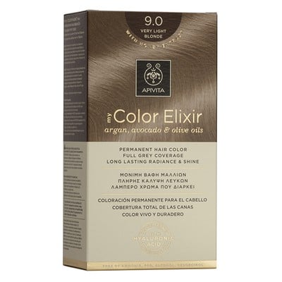 Apivita My Color Elixir 9.0 Hair Dye Blonde Very L