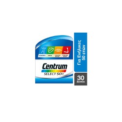 Centrum Select 50+ Multivitamin For Adults 50 Years And Over 30 tabs 