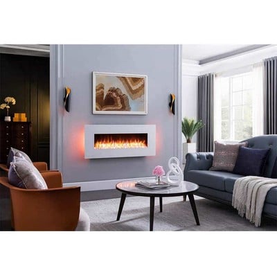 Wall Mounted Electric Fireplace Iro 2,0 Kw