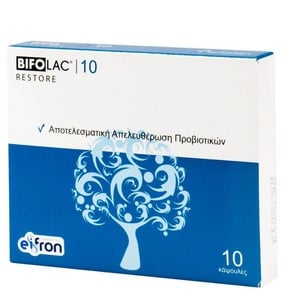 Bifolac 10 Restore Adults Προβιοτικά, 10 Κάψουλες