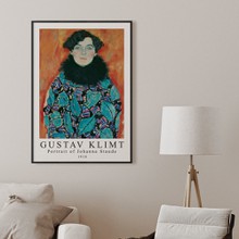 Klimt   portrait of johanna staude