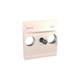 Unica Πλακίδιο Πρίζας TV/RD/SAT Ιβουάρ MGU9.441.25