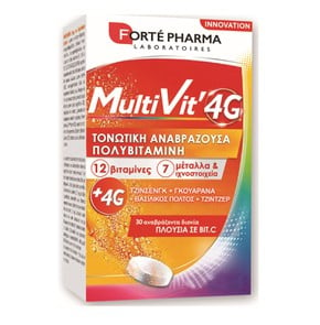 Forte Pharma MultiVIT 4G Αναβράζοντα Πολυβιταμίνη,