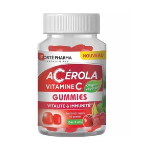 Forte Pharma Acerola Vitamin C, 60 Gummies