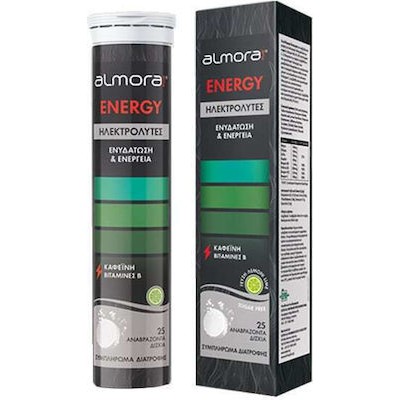 Elpen Almora Plus Energy Lime 25 αναβράζοντα δισκί
