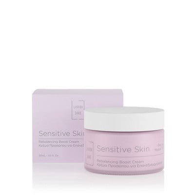 LAVISH CARE Sensitive Skin Rebalancing Boost Cream Day Κρέμα Ημέρας Για Ευαίσθητες Επιδερμίδες 50ml