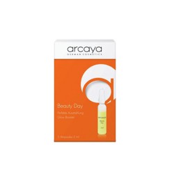 Arcaya Beauty Day Glow Booster Εντατικό & Ενυδατικό Συμπύκνωμα Για Λάμψη 5 Αμπούλες x 2ml