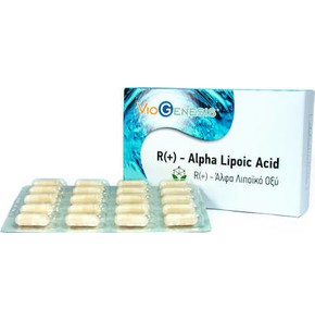 Viogenesis R(+) Alpha Lipoic Acid, 60caps