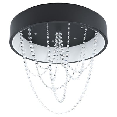 Ceiling Led Light Berlova Black With A Chain Of Tr