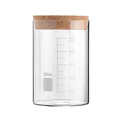 Estia Δοχειο Αποθηκευσης Γυαλινο 500ml με Καπακι Φ