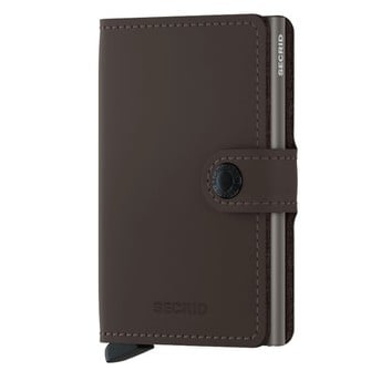 Δερμάτινο Πορτοφόλι RFID Miniwallet Matte, Truffle