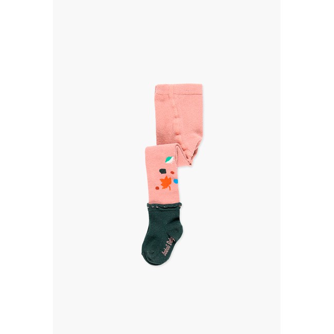 baby girl orange tights