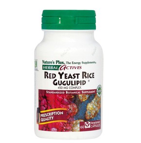 Nature's Plus Red Yeast Rice Gugulipid 450mg Compl