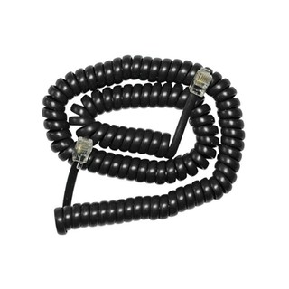 Spiral Telephone Cable with Clips - Standard Blist