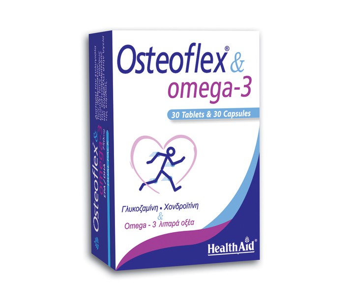 HEALTH AID OSTEOFLEX & OMEGA-3 (30TABL+30CAPS)