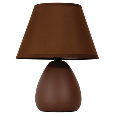 Table Lamp Cl6005 Βw Round Brown