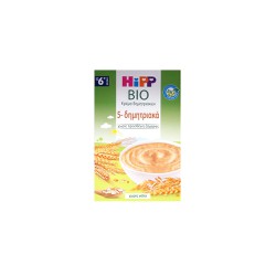 Hipp Bio Cream of 5 Cereals Without Milk From The 6th Month 200gr