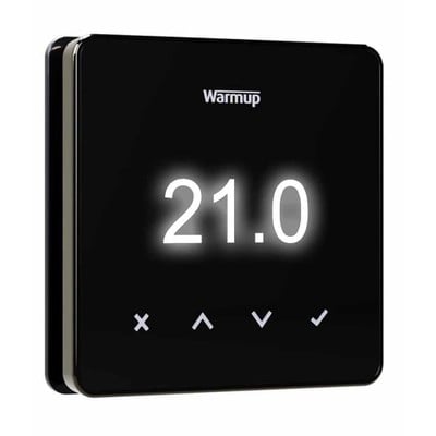 Electronic Thermostat Element With Wifi Black