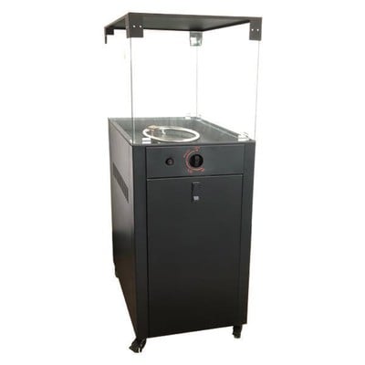 Gas Heater Deco Black 9,5Kw