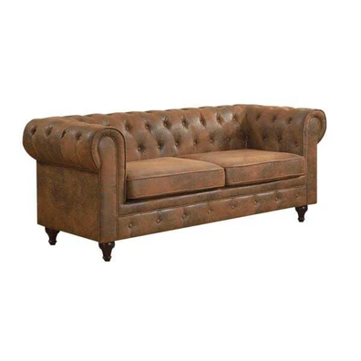 Chesterfield York Kαναπές 3θέσιος Σαλονιού - Καθισ