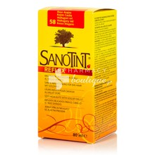 Sanotint Reflex 58 Mahogany Red - Απαλή Χρωμολοσιόν, 80ml