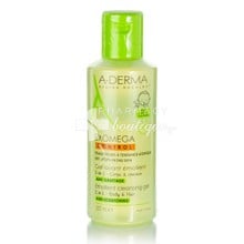 A-Derma Exomega Control Anti-Scratching Emollient Cleansing Gel 2 in 1 - Σώμα & Μαλλιά, 200ml
