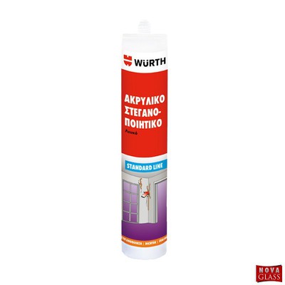 Wurth Acrylic Caulk Sealant White 280ml