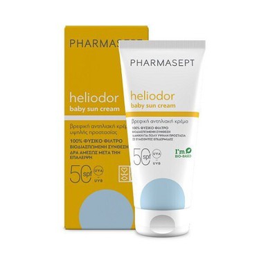 PHARMASEPT Heliodor Baby Sun Cream SPF50 Βρεφική Αντηλιακή Κρέμα  100ml