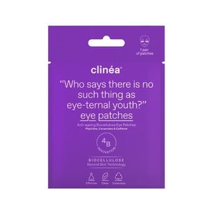 Clinea Anti-Ageing Biocellulose Eye Patches-Αντιγη