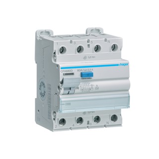 Residual Current Circuit Breaker Type A 4-Poles 30