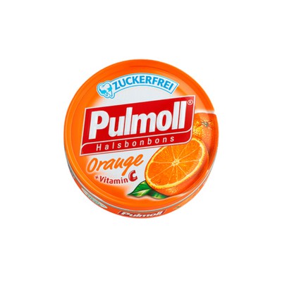 PULMOLL Καραμέλες με Πορτοκάλι & Βιταμίνη C, 45gr