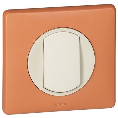 Celiane Cover Plate Switch Ivory