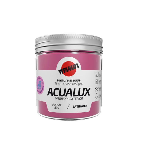 Acualux Σατινέ Χρώμα Νερού για Ζωγραφική & Χειροτεχνίες TITAN