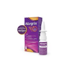 Allegrin Spray Σπρέι Για Τη Συμπτωματική Θεραπεία Της Αλλεργικής Ρινίτιδας 15ml 