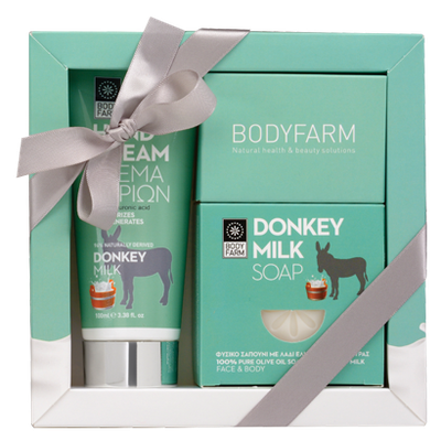 Bodyfarm Mini Gift Set Donkey Milk Με Hand Cream Κ