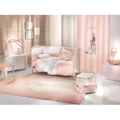 Κουρτίνα Soft - Touch Lapin Pink με Τρουκς 160x240