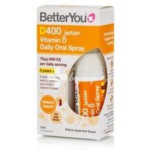 BetterYou Vitamin D3 400iu Junior - Oral Spray, 15ml (3+ ετών)