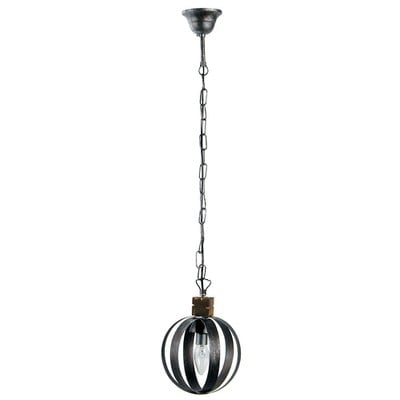 Pendant Light Ball Silver Patina Φ19